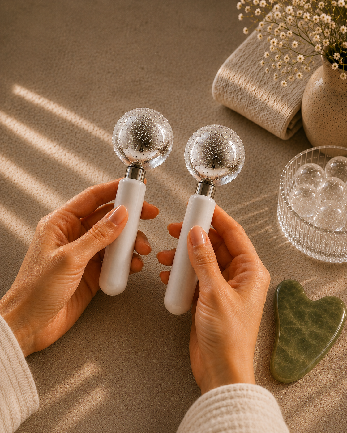 Cold Therapy Globes — Stainless Steel