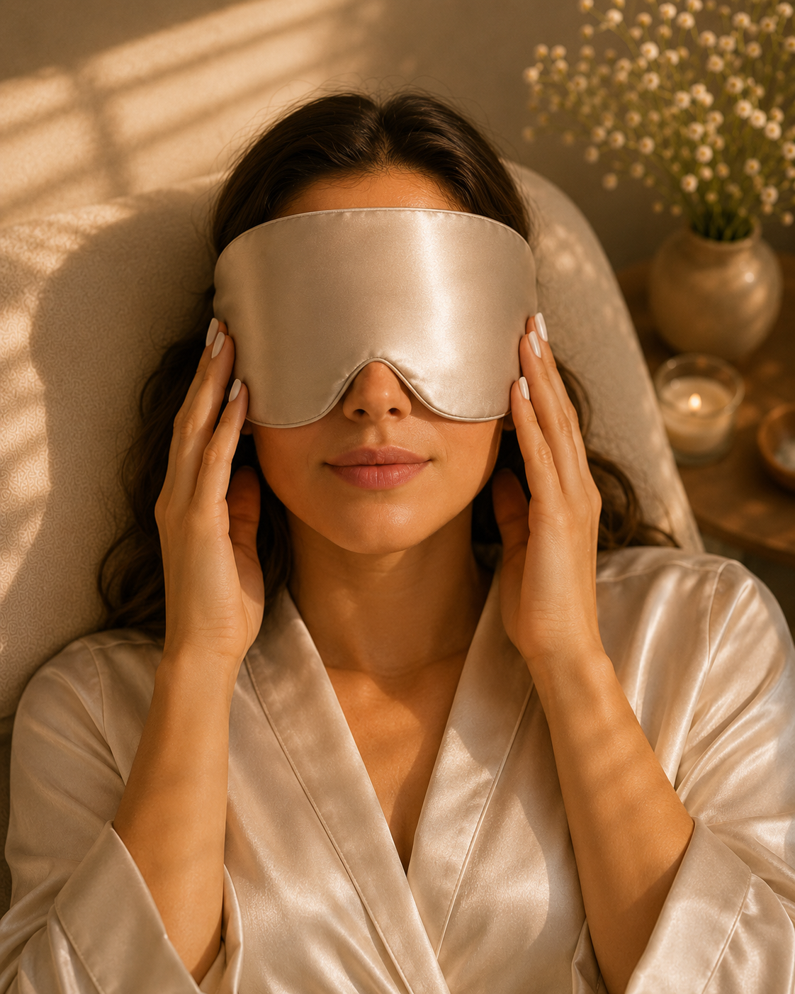 Silk Sleep Mask — 22 Momme Mulberry Silk